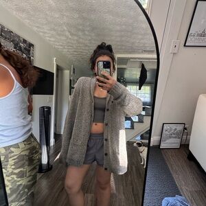 Grey Cardigan